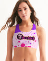 Gaimland Apparel Tatted & Bossed Up Female's Collection- Pink Sports Bra- (KC)